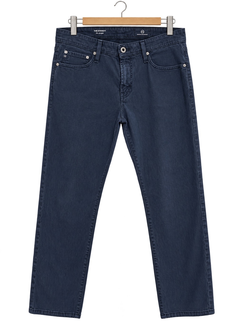 AG Adriano Goldschmied Everett Slim Straight Navy Pants 32 Hemmed 27.5
